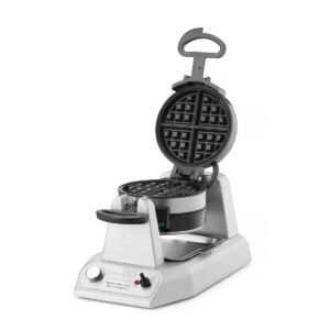 Okrúhly vaflovač na belgické vafle - otočný - 1400 W | WW200E s kapacitou 50 vaflí za hodinu je profesionálne zariadenie určené na výrobu belgických vaflí.
