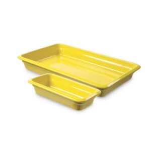 Porcelánová nádoba GN 1/2 - žltá | Fine Dine