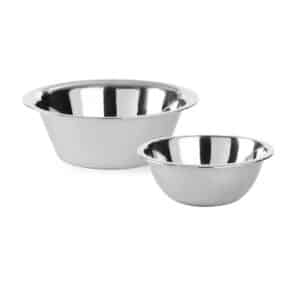Nerezové mísy a misky