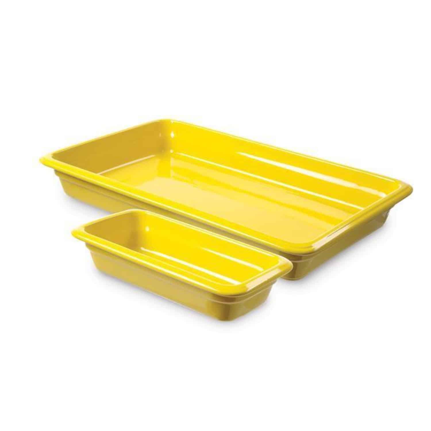Porcelánová nádoba GN 1/3 - žlutá | Fine Dine