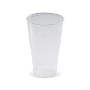 Pohár (PP) - Ø 95 mm - 500 ml | 50 ks z odolného polypropylénu je praktický riešením pre rôzne typy podujatí ako sú napr. festivaly, grilovačky a pod.️