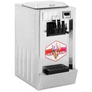 Profesionálny stroj na točenú zmrzlinu - 1550 W | RCSI-18 je navrhnutý pre efektívnu výrobu točenej zmrzliny, sorbetov alebo mrazeného jogurtu.️