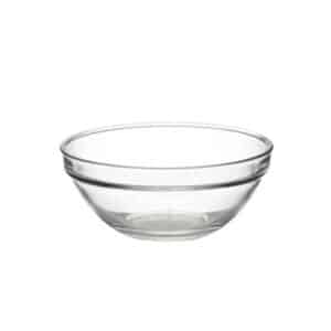 Sklenená miska - 335 ml - Ø 12,2 cm | IND5297 ️z odolného skla je ideálnou voľbou pre servírovanie predjedál, omáčok, šalátov a pod.