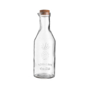 Karafa s korkom - 1,1 L | CH-IDE5751 predstavuje elegantné riešenie pre servírovanie vody, džúsov, limonád, vína ako aj iných nápojov.️
