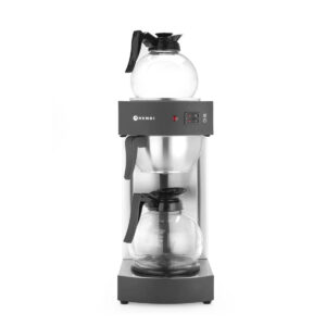 Kávovar na filtrovanú kávu - 1,8 L - 1400 W | Hendi 208304 je ideálnou voľbou pre gastro prevádzky, kde je potrebná rýchla príprava väčšieho množstva kávy.