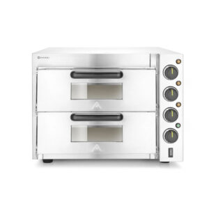Pec na pizzu - 2-komorová - 3000 W - 580x560 mm | Hendi 220283 je kompaktné zariadenie určené pre reštaurácie, bufety, hotelové jedálne a pod.