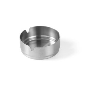 Popolník Kitchen Line - Ø 80x30 mm | Hendi 440872 z nehrdzavejúcej ocele je praktický doplnok pre bary, reštaurácie, hotely alebo kaviarne.️