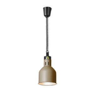 Ohrevná lampa - 250 W - Ø 175x250 mm | Hendi 273784 poskytuje spoľahlivý a rovnomerný ohrev jedál priamo na tanieri alebo v gastronádobe.️
