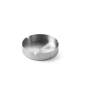 Popolník Kitchen Line - Ø 120x30 mm | Hendi 440902 z nehrdzavejúcej ocele je praktický doplnok pre bary, reštaurácie, hotely alebo kaviarne.️