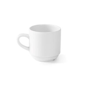 Šálka Optima - 90 ml | Hendi 770900 je elegantná porcelánová šálka určená najmä na servírovanie espressa a ďalších kávových špecialít v gastro prevádzkach.