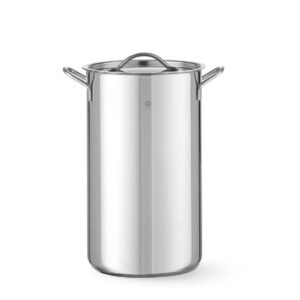 Hrniec na špargľu a cestoviny XL -5,5L | Hendi 833100 - je ideálny na varenie špargle, na varenie na pare zeleniny,rýb,cestovín a udržiavania teploty párkov