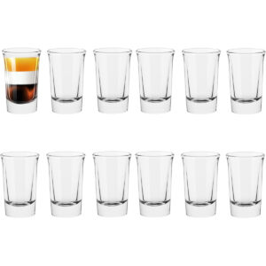 Sklenené poháre na likér/destilát - 30 ml - sada 12 kusov