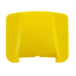 Víko na odpadkový koš – 505 × 415 mm – žluté | Hendi 873489