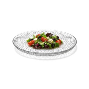 Sklenený servírovací tanier – priesvitný – Ø 30 cm je elegantný sklenený tanier určený na servírovanie dezertov, koláčov, ovocia aj občerstvenia.️
