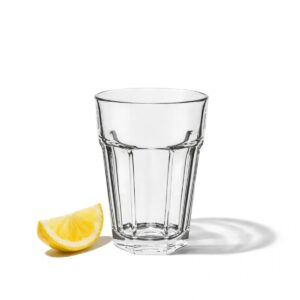 Pohár na vodu - 370 ml je určený na každodenné servírovanie vody, limonád, džúsov a ďalších studených nápojov v gastro prevádzkach aj domácnostiach.️