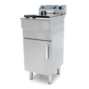 Elektrická fritéza - 16 l - 230 V + spodná skrinka | Maxima 09365157 je zariadenie, ktoré sa skvele hodí do každej reštaurácie, jedálne alebo baru.️