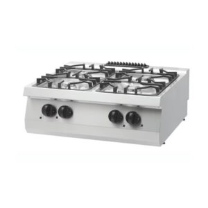 Plynový vařič Heavy Duty – 4 hořáky – 27 kW | Maxima 09396118