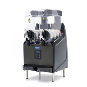 Výrobník ľadovej drte - 2x12 L | Maxima 09504005 je profesionálny prístroj s digitálnym ovládaním, 7 úrovňami konzistencie a 4 rôznymi režimami.