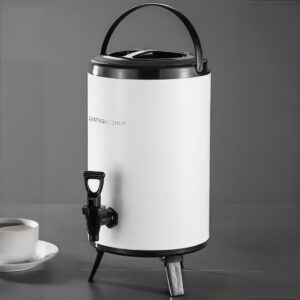 10 L zásobník na horúce nápoje termos biely | Gastrokitchen 0