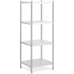 Nerezový regál – 60 × 70 × 180 cm – 200 kg | RCER-7060