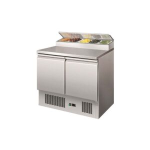 Chladiaci stôl - 2-dverový - 5x 1/6 GN | MT-901 je určený do profesionálnych gastro prevádzok ako sú napr. reštaurácie, bufety, jedálne a pod.️