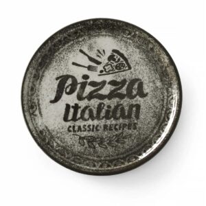 Tanier na pizzu Recipe - ⌀310 mm | Hendi 768761 sa vďaka svojmu plochému tvaru skvele hodí na servírovanie pizze v pizzeriách, reštauráciách a pod.