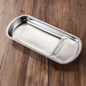 Bufetová tácka na náčinie z nerezovej ocele | Gastrokitchen GK NT1