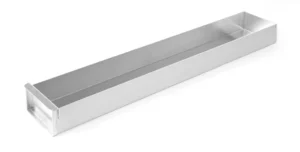 Uzatvárateľný hliníkový plech na pečenie - 580x100x50 mm | Hendi 689851