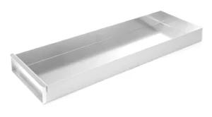 Uzatvárateľný hliníkový plech na pečenie - 580x200x50 mm | Hendi 689868