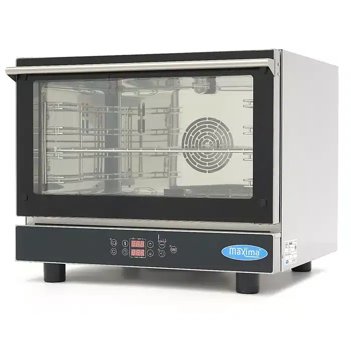 Kombinovaná parná rúra - 4x1/1 GN / 60x40 cm - digitálny displej | Maxima 08500203