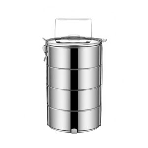 Nerezový obedár 4 dielny