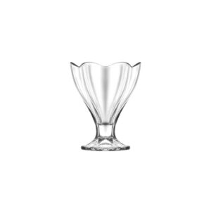 Sklenený pohár Lily na zmrzlinu a dezert - 250 ml | LAV je skvelou voľbou na servírovanie zmrzliny, ovocných šalátov, pudingov alebo iných dezertov.