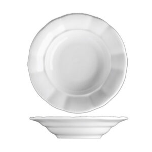 Elegantný hlboký tanier Benedikt - 24 cm - biely | G. Benedikt z kvalitného porcelánu je ideálnou voľbou pre profesionálne gastro prevádzky.