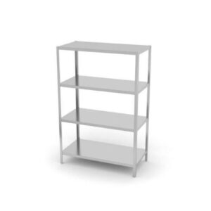 Skladový regál Kitchen Line - 4 police - 1200x500x1800 mm | Hendi 812549