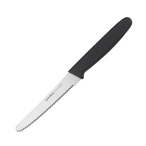 Univerzálny zúbkovaný kuchynský nôž 11 cm čepeľ