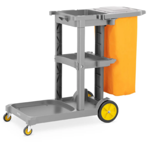 Upratovací vozík s vreckom a vekom | UNICLEAN 13 je efektívnym pomocníkom pri upratovaní kancelárií, reštaurácií alebo hotelov.️