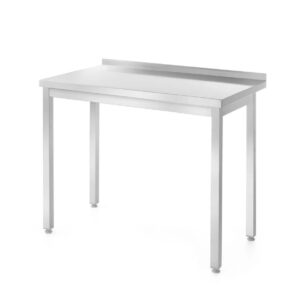 Univerzálny pracovný stôl - stenový - 1000x700x850mm | Hendi 812679 s vystuženou pracovnou doskou je nevyhnutnou súčasťou každej gastro prevádzky.️