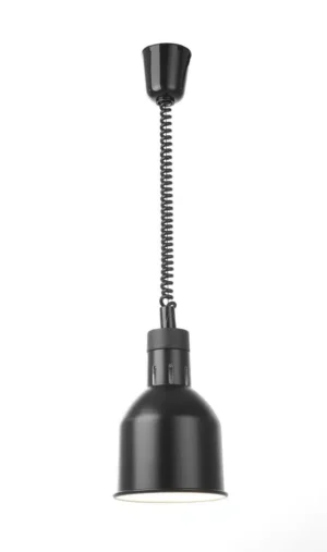 Ohrevná lampa - 250 W - čierna | Hendi 273852