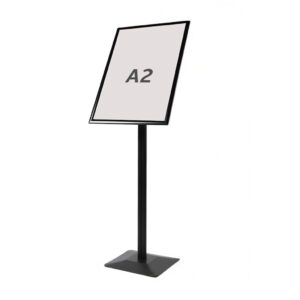Reklamný menu stojan rozmer A2 čierny