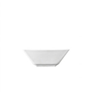 Miska na salát Actual 133 ml z odolného porcelánu. Elegantní hranatá miska na dipy, omáčky, saláty i předkrmy. Ideální volba pro domácnosti i provozy.