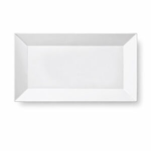 Servírovací podnos Actual 33,4 × 18,2 cm z odolného porcelánu. Elegantní a praktický pro servírování ovoce, ořechů, předkrmů i dezertů.