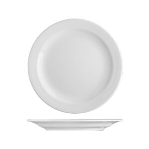 Elegantný plytký tanier Praha - 24 cm | G. Benedikt️ s vysokou odolnosťou voči vysokým teplotám je ideálnou voľbou do gastro prevádzok.