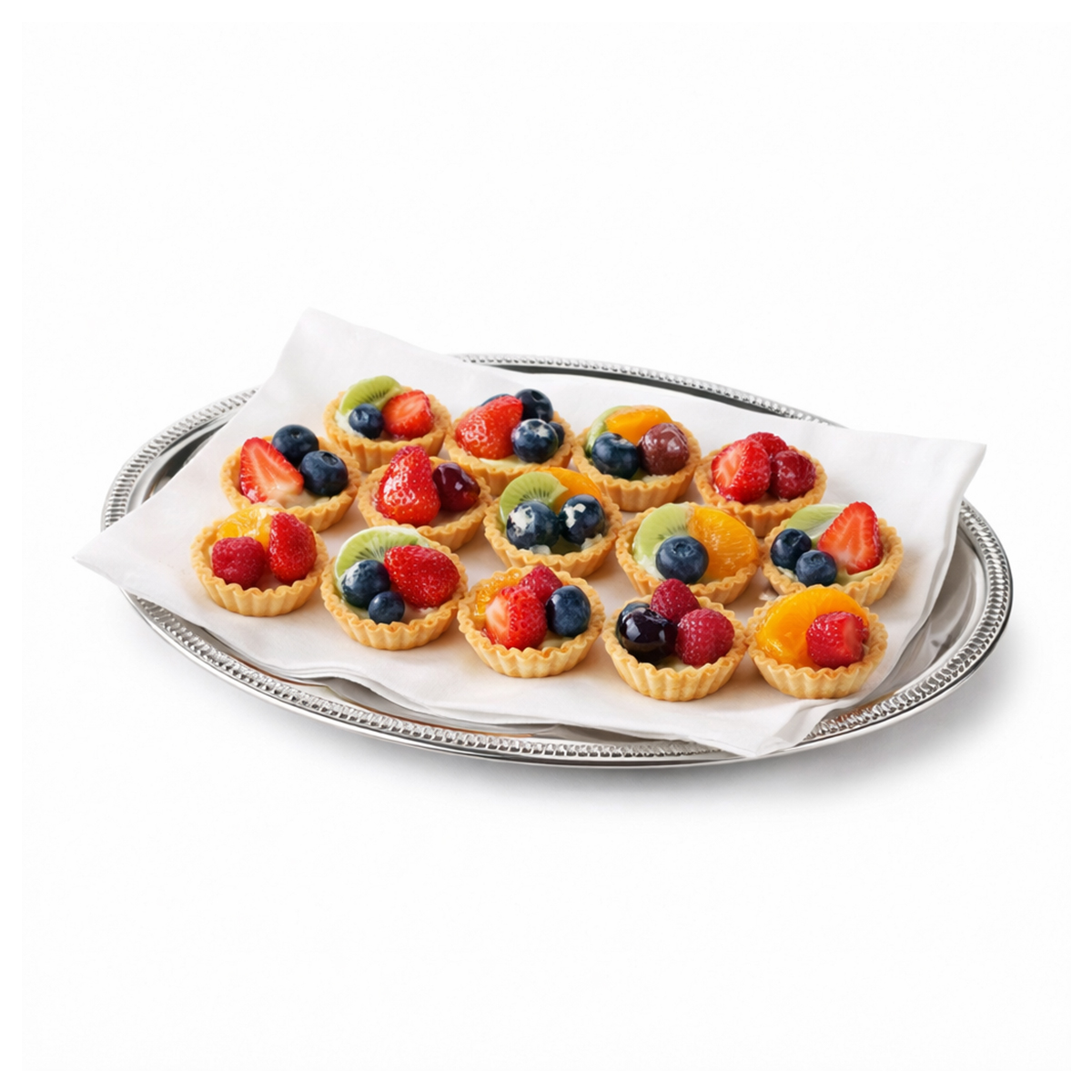 Oválny servírovací podnos Párty APS 46 × 34 cm je elegantný podnos na servírovanie zákuskov a občerstvenia v gastro prevádzkach.