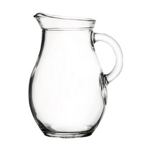 Elegantný sklenený džbán Bistro - 0,5 L je ideálny na štýlové podávanie️ nápojov v reštauráciách, kaviarňach, bufetoch a pod.