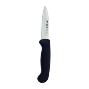 Nůž na zeleninu Arcos 190 mm s čepelí NITRUM® a protiskluzovou rukojetí. Praktický pro čištění, loupání a krájení ovoce i zeleniny.
