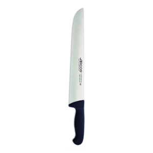 Řeznický nůž Arcos 492 mm s čepelí NITRUM® a protiskluzovou rukojetí. Odolný a profesionální nůž na porcování a krájení masa.