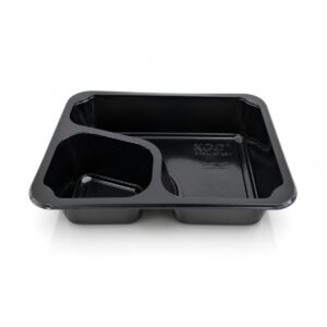 Zatavovací menu miska Colt 2dílná 227 × 178 × 50 mm, balení 50 ks. Praktická volba pro balení a rozvoz hotových pokrmů.