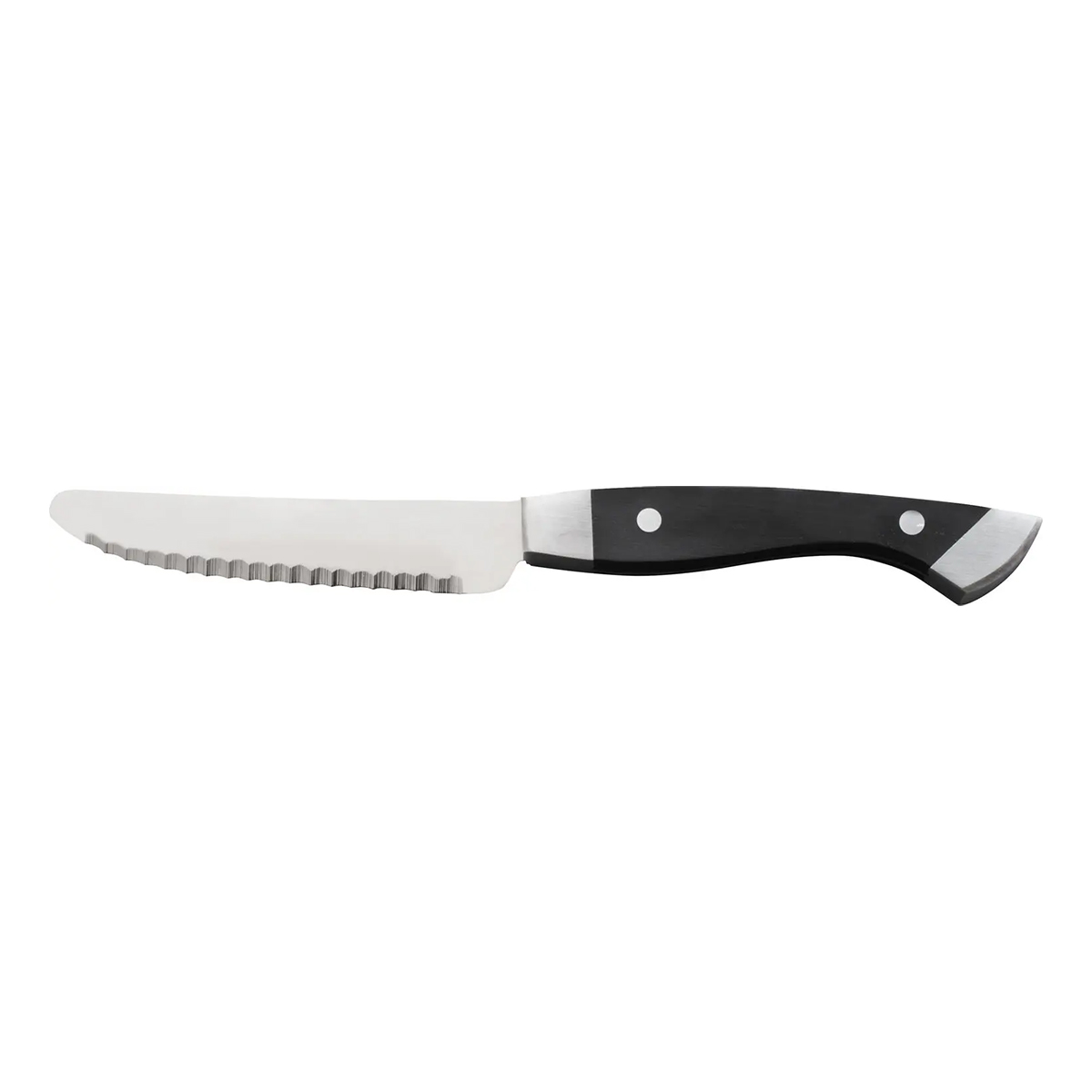 Steakový nůž Profi Line se zoubkovanou čepelí 130 mm a plastovou rukojetí. Ideální volba pro gastro provozy i domácnosti.