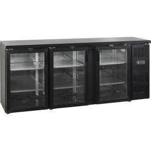 Minibar, prosklené křídlové dveře CBC 310 G | TEFCOLD