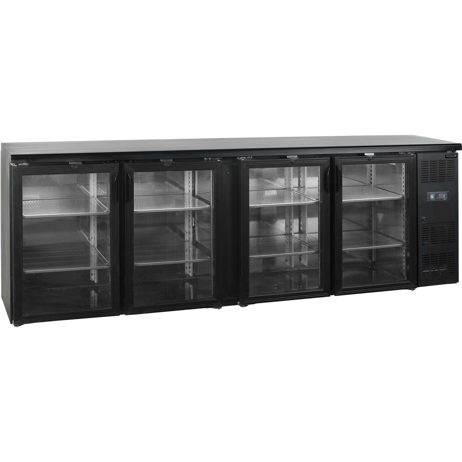 Minibar, prosklené křídlové dveře CBC 410 G | TEFCOLD